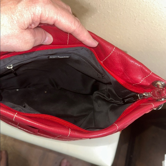 Carbotti Woven Leather handbag - Picture 8 of 10